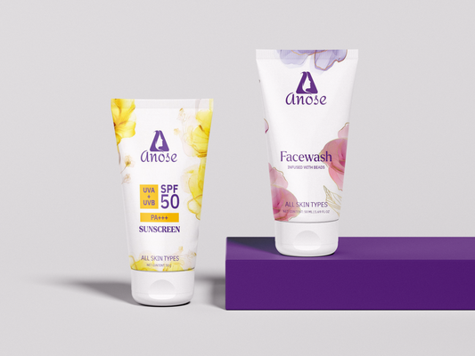 Facewash (100 ml) and Sunscreen (50 g)